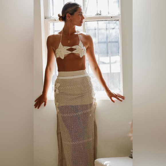 Ixiah Dresses & Skirts - IXIAH / MONA CROCHET SKIRT  (WEEKEND SALE)
